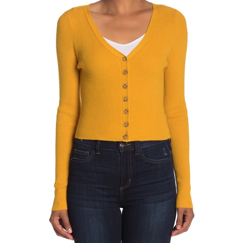 Ten Sixty Sherman Ribbed Button Down Cardigan